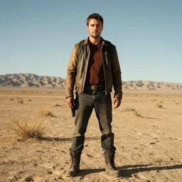 benny from fallout : nw in mojave desert,