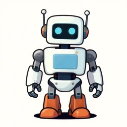 cartoon robot