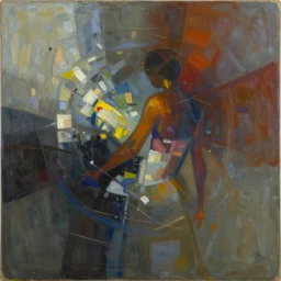A beautiful abstract painting . How do you know that is love until it hurts? how can love prove its value without tearing a heart apart? When is self preservation egoism. by Alejandro Jodorowsky intuitive