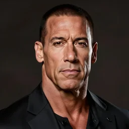 john cena, portrait, by mir sayyid ali