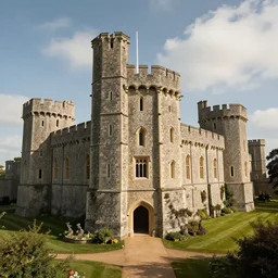 Castle Gaillard in Andalys, very detailed, award winning photo, masterpiece, cinematic
