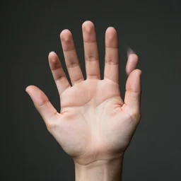 human hand photograph