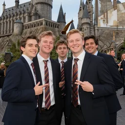 hogwarts college frat party