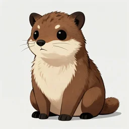 weasel fursona, chiaroscuro