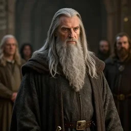 a portrait of gandalf cinematic lighting, photorealistic, octane render, 8 k, depth of field, 3 d, art by artgerm and greg rutkowski and alphonse mucha and uang guangjian and gil elvgren and sachin ten