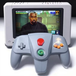 Screenshots of a lost cancelled Kanye West Game for the Nintendo 64