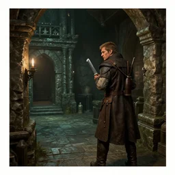Saul Goodman Exploring a dungeon in skyrim