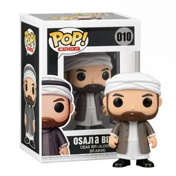 “ very very intricate photorealistic photo of a osama bin laden funko pop on a white background, award - winning details ”