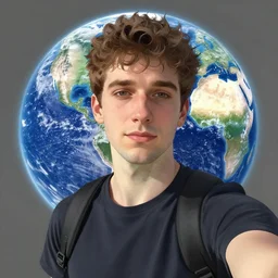 last selfie on earth by ben evrard, very detailed, deviantart, artstation