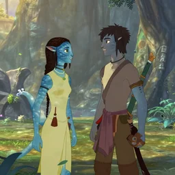 a scene from avatar : the last airbender ( tv show )