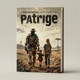 a postapocalyptic novel featuring the patridge family, book cover, hyperealistic, vintage, 4 k, unreal engine, artstation