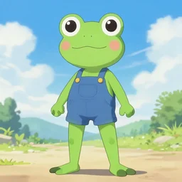 frog anime girl jumpsuit