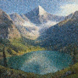 epic mountain view surrounded by lake highly detailed, digital painting, concept art, smooth, sharp focus, illustration, art by greg rutkowski