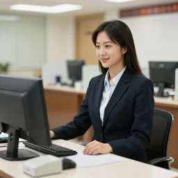 A bank teller
