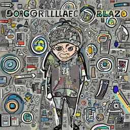 Artwork by Gorillaz