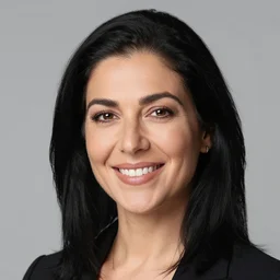 german-italian woman with black hair, lovely smile, photo, protrait