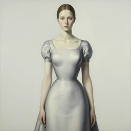 Woman masterpiece, wearing a dress, by Edgar Maxence and Ross Tran, Zdzisław Beksiński, and Michael Whelan, distant, gustav dore, H.R. Giger, 8k, octane render