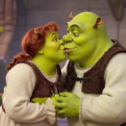 shrek kissing your mama