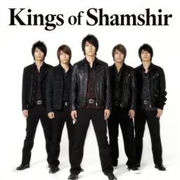 album cover of kings of shamshir by akihiko yoshida