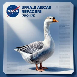 blueprint of a goose, official nasa document declassified