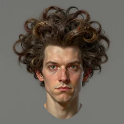 portrait of the most ridiculous hairstyle, goofy, intricate, headshot, highly detailed, digital painting, artstation, concept art, sharp focus, illustration, art by artgerm and greg rutkowski and alphonse mucha