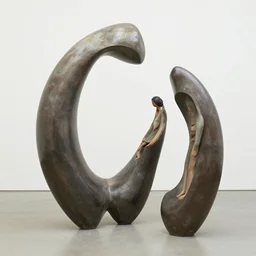 by isamu noguchi, by ed freeman spirited. a beautiful experimental art. every conversation between friends or lovers creates its own easy or awkward rhythms, hidden talk that runs like a subterranean river under even the most banal exchange.