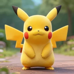 kodachromatic photo of realistic orange pikachu cat,8k