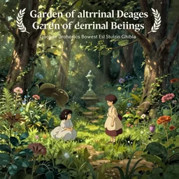 garden of earthly delights by studio ghibli. digital painting. digital render. hieronymus bosch