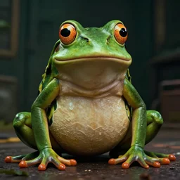 hyperrealistic dslr film still of info wars alex jones disguised as ( frog ), stunning 8 k octane comprehensive 3 d render, inspired by istvan sandorfi & greg rutkowski & unreal engine, perfect symmetry, dim volumetric cinematic lighting, extremely hyper - detailed, extremely lifelike attributes & lifelike texture, intricate, masterpiece, artstation, stunning