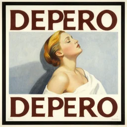 advertising by depero. italy 1 9 2 1