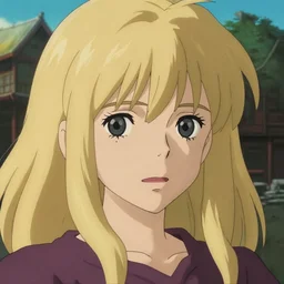 a film still portrait of a kagamine rin, blond colored hair, finely detailed features, closeup at the faces, perfect art, at an ancient city, gapmoe yandere grimdark, trending on pixiv fanbox, painted by greg rutkowski makoto shinkai takashi takeuchi studio ghibli, akihiko yoshida