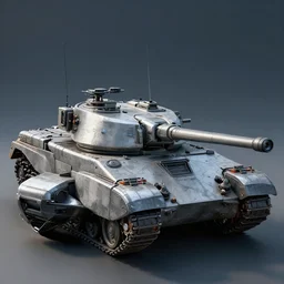 futuristic battle tank
