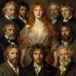 a character sheet in the style of wayne barlowe, gustav moreau, goward, bussiere, roberto ferri, santiago caruso, luis ricardo falero, frazetta