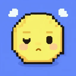 a pastel paint looking pixelart