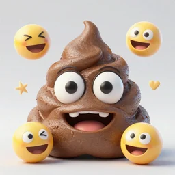 poop emojis, high details, cinematic, 8k resolution, beautiful detailed, insanely intricate details, artstation trending, octane render, unreal engine,
