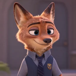 a film still from the movie zootopia main character portrait anthro anthropomorphic wolf head animal person fursona wearing suit and tie pixar disney dreamworks animation sharp rendered in unreal engine 5 octane key art by greg rutkowski bloom dramatic lighting modeling expert masterpiece render