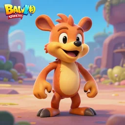 crash bandicoot humanoid character