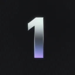 1 : 1 brutal design, album artwork, dark and desaturated colours, futuristic, centered design, minimal features, large dark gradients, contrasting colours, low colour, metal logo, neon gradients