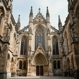utopia with gotic architecture