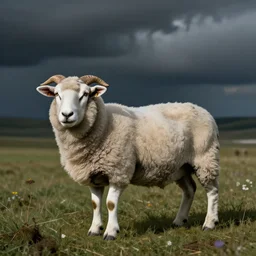 surrealistic franz marc sheep