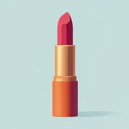 lipstick but minimalistic concept art by frank stella gilleard james, whalen tom, colorful, soft light, trending on artstation, minimalism