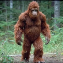 best blurry image of bigfoot ever found, vhs still