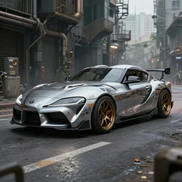 steampunk + toyota supra