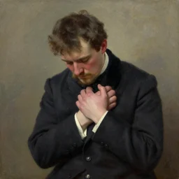 the heart - ache and the thousand natural shocks, victorian, oil