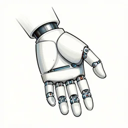 robot hand vector sketch on paper, by tony diterlizzi, tim burton, hr giger, ilford hp 5, 5 5 mm, machinecore by artgerm, 3 d render, gothcore, beeple, joseph leyendecker, carlo carra