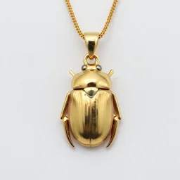 golden scarabeus amulet
