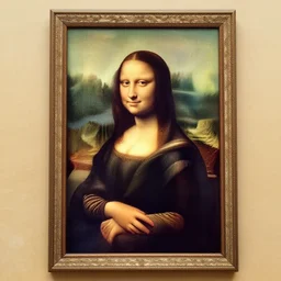 definitely not mona lisa on the same pose again