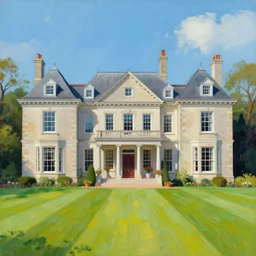 a mansion, artwork by craig mullins