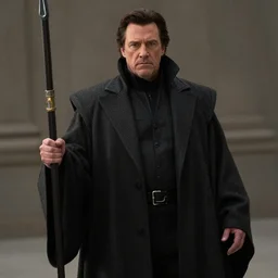 movie still from the new Fantastic Four movie, Jon Hamm as an unmasked Doctor Doom