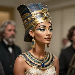 willow smith queen nefertiti, highly detailed, artstation, concept art, sharp focus, illustration, orientalism, edwin long, bouguereau